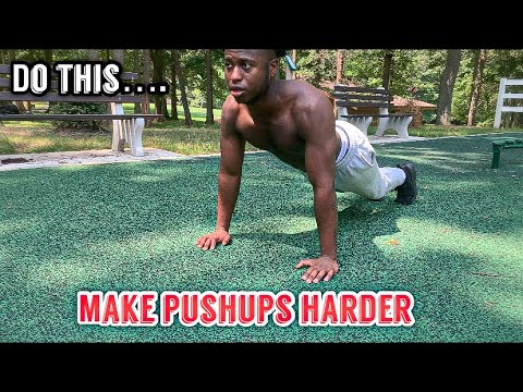 How To Make Pushups Harder Youtube