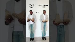 ZARA VS. FASHION NOVA, which look was your favourite? #fashionshorts #fashionlooks #fashion