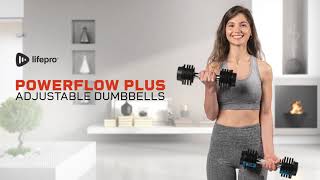 PowerFlow Plus Adjustable Dumbbell