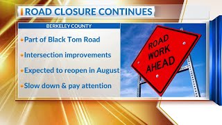 Road closures expected on Black Tom Road for construction