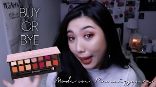 [BUY or BYE?] 文藝復興眼影盤相似色＆真心話｜Modern Renaissance Palette Review｜CindyH