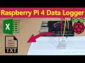 Raspberry Pi 4 Data Logger | DHT11/DHT22 Sensor Data Logger