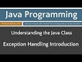 Learn Java Programming - Introduction to Exception Handling Tutorial