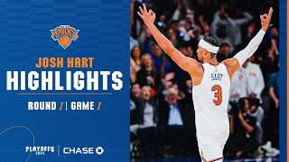 Josh Hart CLUTCH in Knicks Game 1 victory vs Sixers | April 20th, 2024
