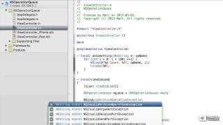iOS App Dev 106: Multithreading and Performance - 4. NSOperationQueue