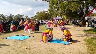 ゲタタワー競争 我楽多(がらくた)＆広島よさこい連 叶和(とわ) ふくのやまよさこい 2018