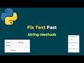 String Methods in Python Explained | Most Useful Methods | Strings in Python - Part 3