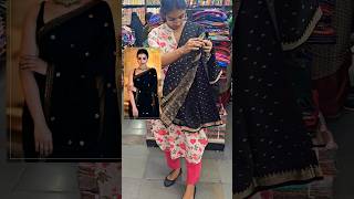 Black  చీర trisha ని recreate చేయాలని 🥰💥#viral#trend#shorts#narsingh#telugu#shop