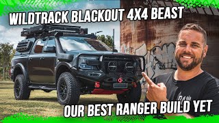 Blacked Out Ford Ranger Wildtrak Build – 4x4 Beast Full Walkthrough