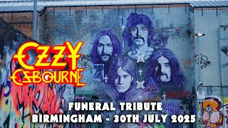 Ozzy Osbourne Tribute - Birmingham Funeral Procession