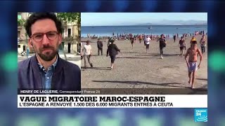 Vague migratoire Maroc-Espagne : Madrid renvoie 1 500 des 6 000 migrants arrivés lundi à Ceuta