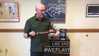 Jeremy Reynolds and the Prodige student clarinet