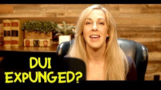 Can a DUI Be Expunged from Your Criminal Record?