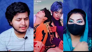 Pakistani reacts to BTS Taekook Tiktok Edits Blow Your Mind | BTS | JUNGKOOK | KIM TAEHYUNG