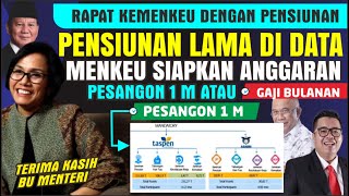 🔴RESMI‼️PENSIUNAN LAMA DI DATA..! KEMENKEU PASTIKAN PESANGON 1 M SERTA KENAIKAN GAJI ASN TNI/POLRI