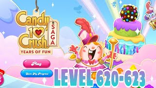 CANDY CRUSH SAGA || level 620-623