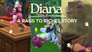 Sims4: Day 19 Diana's Rags to Riches #sims4 #thesims4 #thesims4challenge #sims4challenge