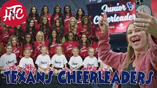 Girls in Training to be Houston Texans Junior Cheerleaders!