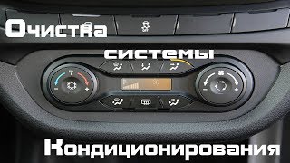 Чистим кондиционер LADA VESTA