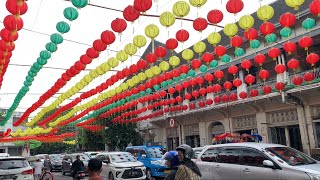 Pasar Gede Solo penuh lampion imlek