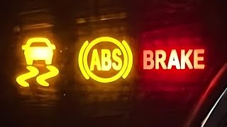 How to Fix & Reset ABS Light, Traction Control Light & Brake Light Stays On or Flashing ABS Light On