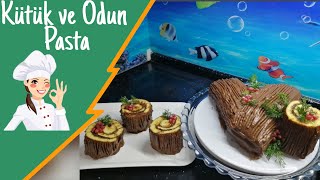 Kütük ve Odun pasta/ Log and Wood cake