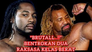 DUEL EPIC:Bentrokan singa kelas berat (Lewis vs shannon briggs) //Highlights -tinju brutal