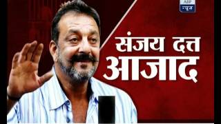 ABP News big coverage on Sanjay Dutt’s release from Yerawada jail in Pune