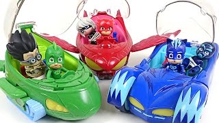 PJ Masks New Deluxe vehicles appear!! Villains! Come on!! - DuDuPopTOY