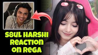 S8UL Harshi Reaction on Rega 💐