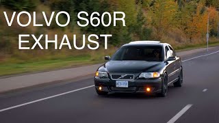 VOLVO S60R EXHAUST - 5 MINUTES OF SCREAMING 5 CYLINDER SOUNDS