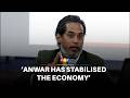 KJ praises Anwar for stabilising economy