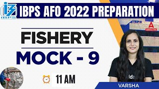 IBPS AFO 2022 Preparation | Fishery By Varsha | IBPS AFO 2022 | Set 9