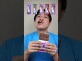 eating various flavor of milka chocolate asmr mukbang shorts