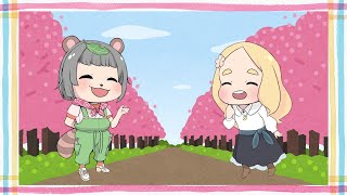 ぽんぽこちゃんとお花見行ったら喧嘩になった