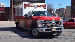 BRAND NEW Philadelphia Fire Department Medic 59 Responding