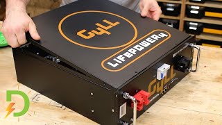 Cheapest 48 volt LiFePO4 Battery, Pre-Built with BMS, Testing and Review, Gyll from Signature Solar