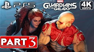 MARVEL'S GUARDIANS OF THE GALAXY PS5 Gameplay Walkthrough Part 3 FULL GAME [4K 60FPS] No Commentary