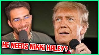 Trump's Getting DESPERATE In New York | Hasanabi Reacts