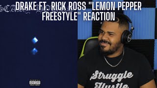 Drake ft. Rick Ross "Lemon Pepper Freestyle" REACTION