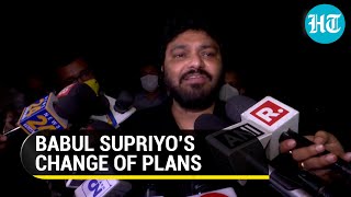 ‘Leaving politics but…’: Babul Supriyo meets JP Nadda, to continue as MP