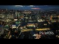 hyderabad hitech city 4k drone view