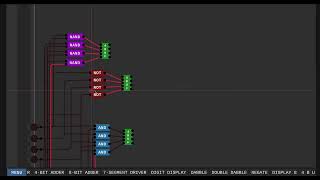 How to make a 4-bit LOGIC Chip with all logic gates. | Digital Logic Sim Ep 11