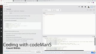Codewars 8 kyu Count Words Javascript