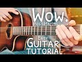Wow Post Malone Guitar Tutorial // Wow Guitar // Guitar Lesson #620