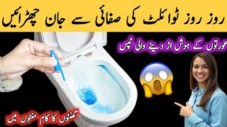 Clean with me |Let's CLEAN Together!| Now the hassle of cleaning the toilet every day is over