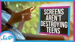 Statistics Say Screens Aren't Destroying Today's Teens