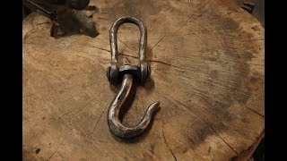 Forging A Heavy Duty Swivel Hook