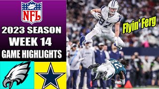 Dallas Cowboys vs Philadelphia Eagles WEEK 14FULL 4th QTR (12/10/23) | NFL Highlights 2023