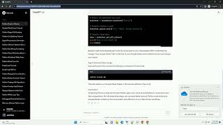 Excute a python script in a Google Sheet file